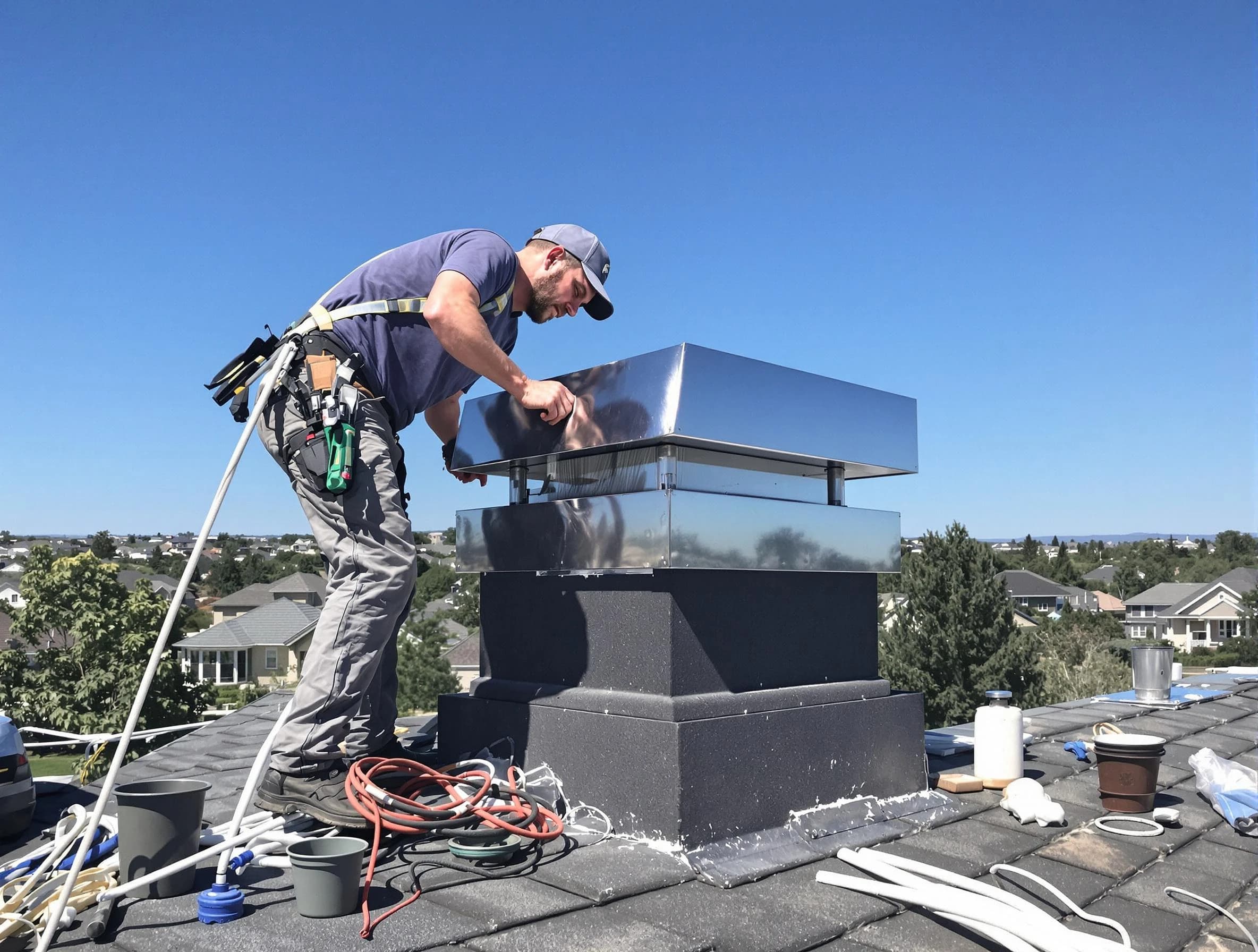 Chimney Cap Services service in Louisville, CO